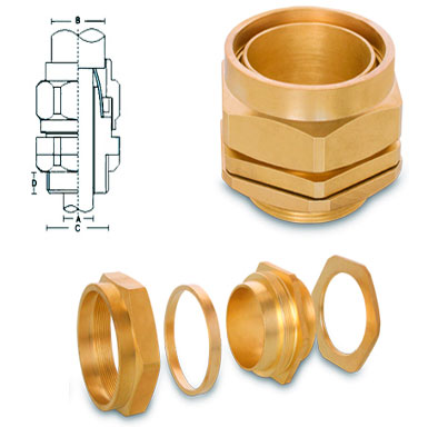 Brass BW3 Parts Cable Glands