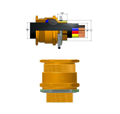 Brass CXT Cable Glands