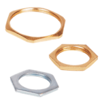 Brass  lock nuts Cable Gland Accessories, Brass Lock Nut
