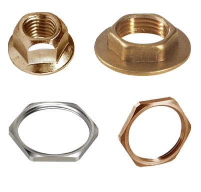 Brass Metric Lock Nuts