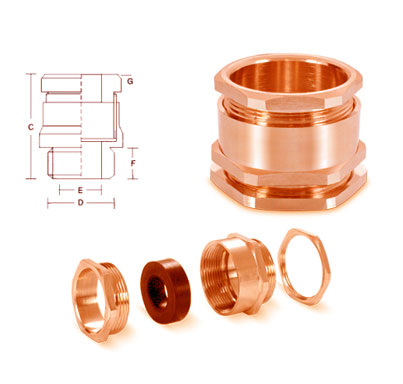 Brass PG Cable Glands