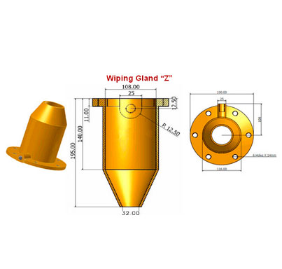Brass Wipping Cable Glands